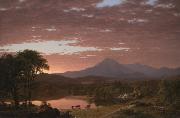 Frederic Edwin Church Mt. Ktaddn Spain oil painting artist